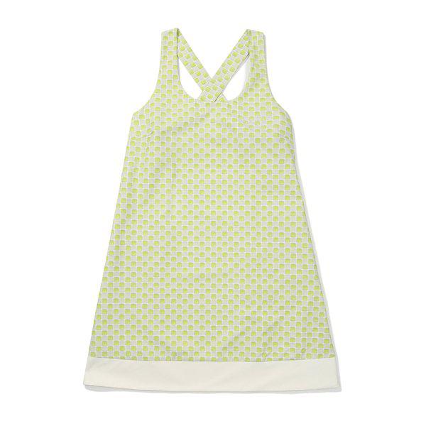 [Malbon公式]クロスバックウーブンワンピース LIME (WOMAN)