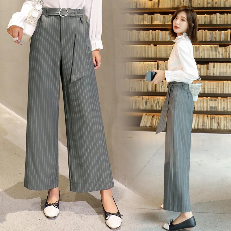 ワイドパンツ レディース 春 夏 コーデ フォーマル パンツスーツ ストライプ 大人 美脚パンツ 着痩せ テーパードパンツ ローグ 30代 40代 50代通勤 OL