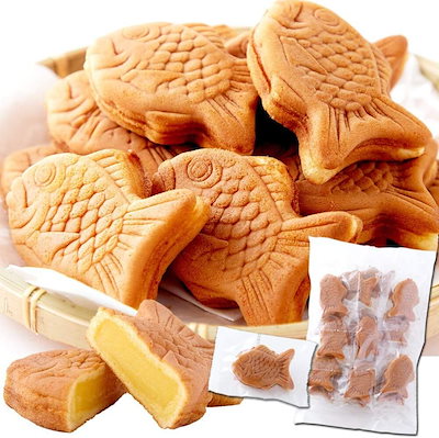 他サイト： たい焼き こしあん クリーム 15個入り もっちり ミニ鯛焼き 和菓子 個包装 あんこの商品画像