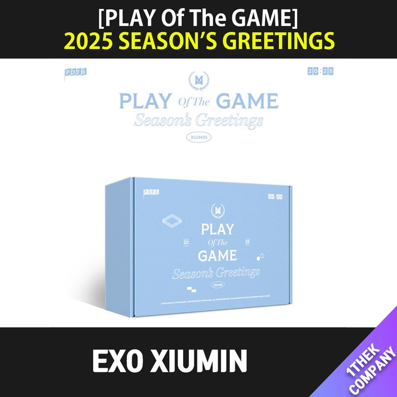 （流通特典/withmuu特典）XIUMIN 2025 SEASON’S GREETINGS [PLAY Of The GAME]