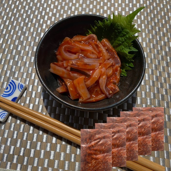 【北海道直送】いかジャン辛　業務用サイズ　5ｋｇ　冷凍　母の日　父の日　お中元　お歳暮　コロナ　応援