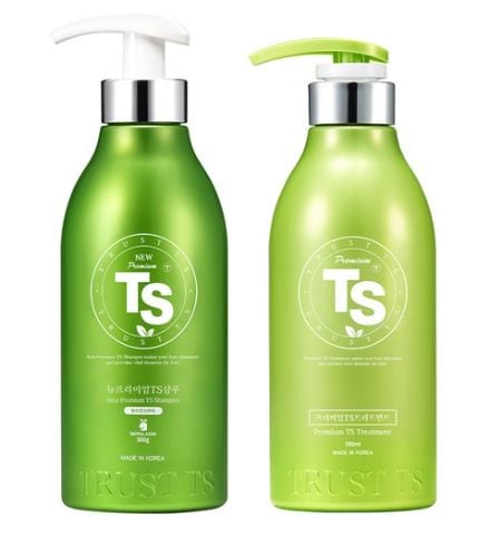 TS ニュー プレミアム シャンプー 500g + プレミアムトリートメント 500mlセット /韓国直送