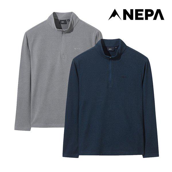 男性リサイクル起毛ジップアップTシャツ7L75417 10,946円