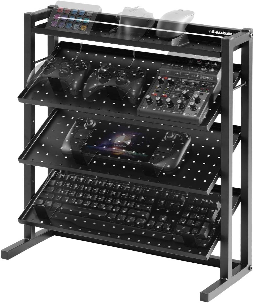 バウヒュッテ 卓上ディスプレイラック（ブラック） BHSDR520BK