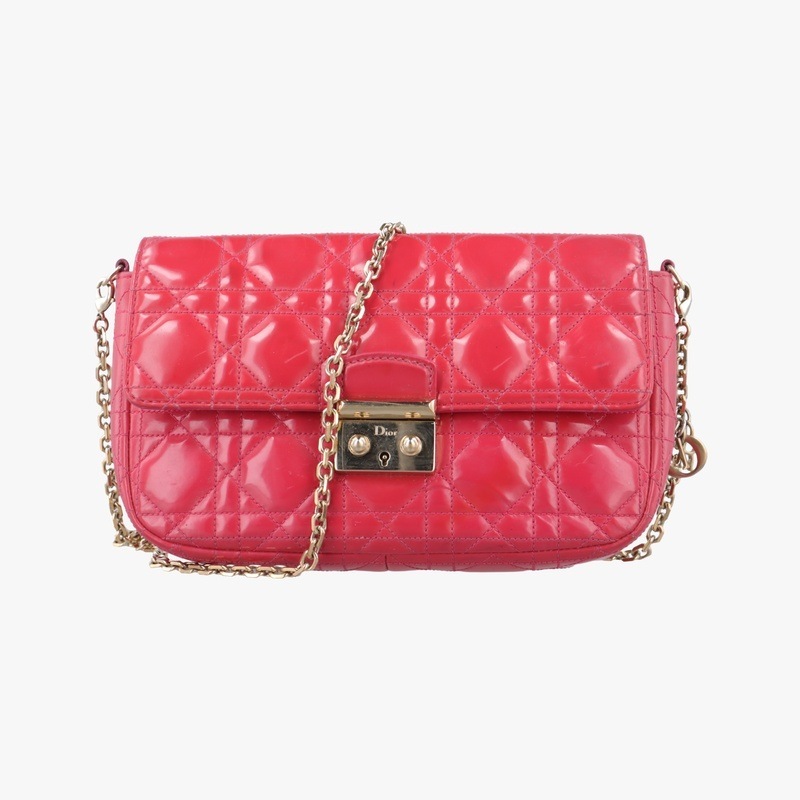 Miss Diorレッドパテント12-MA-0194中古