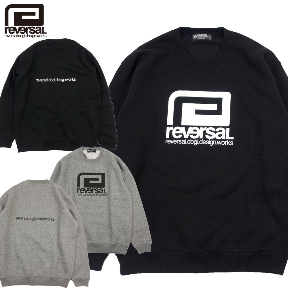 REVERSAL/リバーサルクルースウェット トレーナー/BIG MARK SWEATSHIRT rvbs035