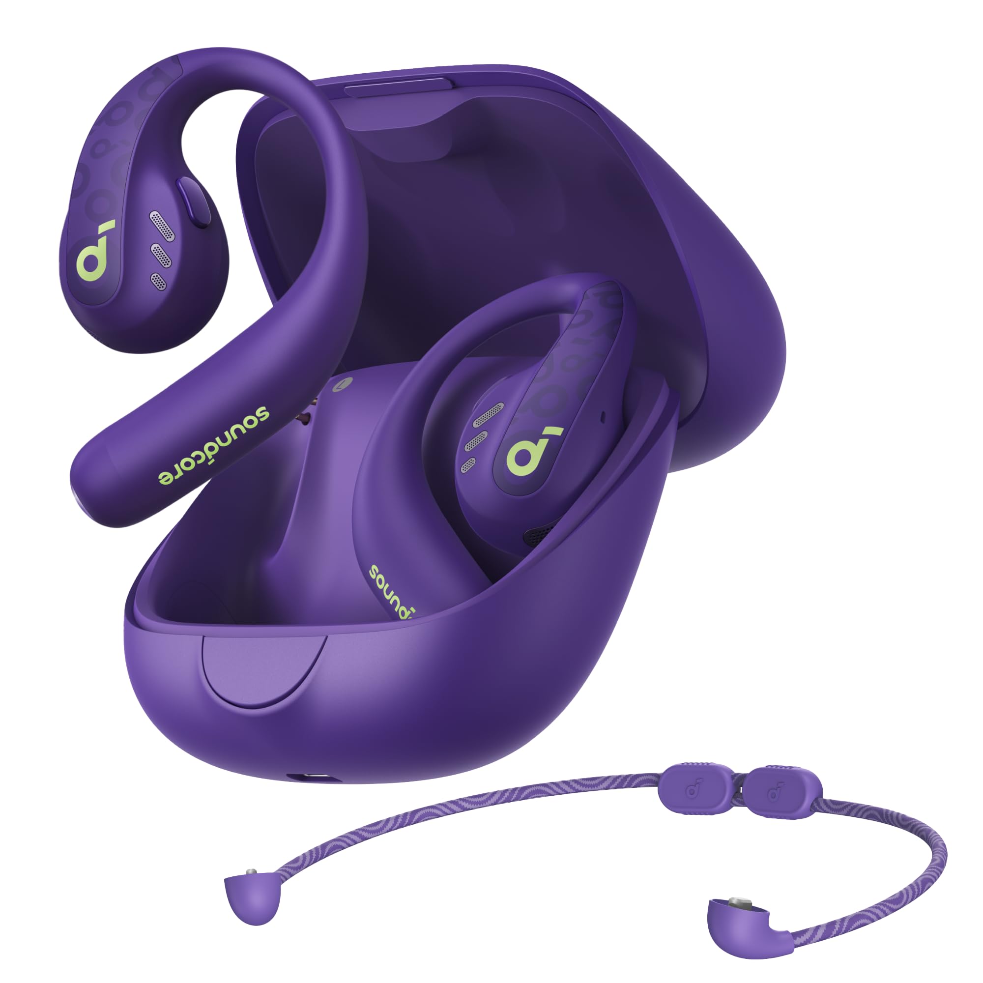 【新品・未使用品】soundcore AeroFit Pro ワイヤレスイヤホン Anker Soundcore AeroFit Pro（Bluetooth 5.3）【オープンイヤー型