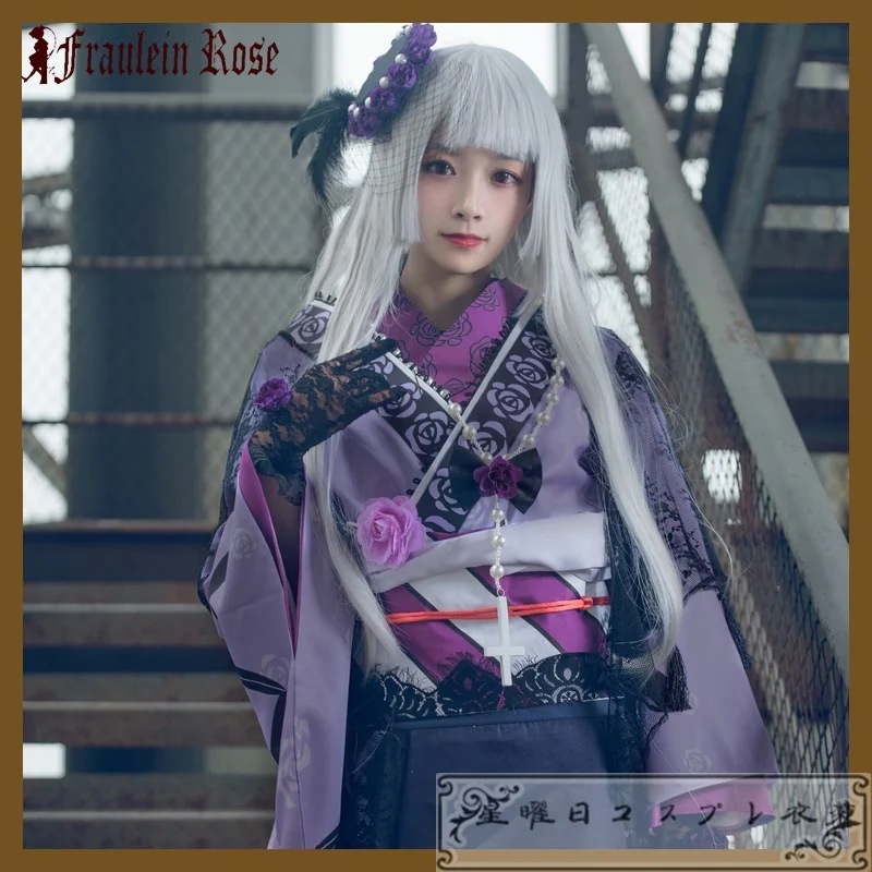 ローゼンメイデン コスプレ 大正ロマン風 水銀燈 コスプレ衣装 仮装 変装 コスチューム イベント コスチューム