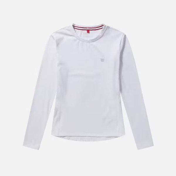 [] 女性用ソフトフレックス長袖Tシャツ W243002TTL91WHT