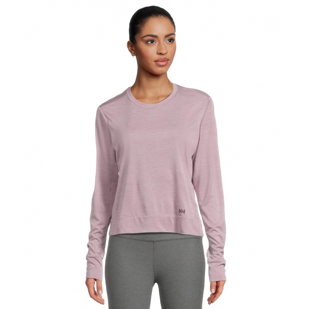 ヘリーハンセンスバルロングスリーブパープルクレイ