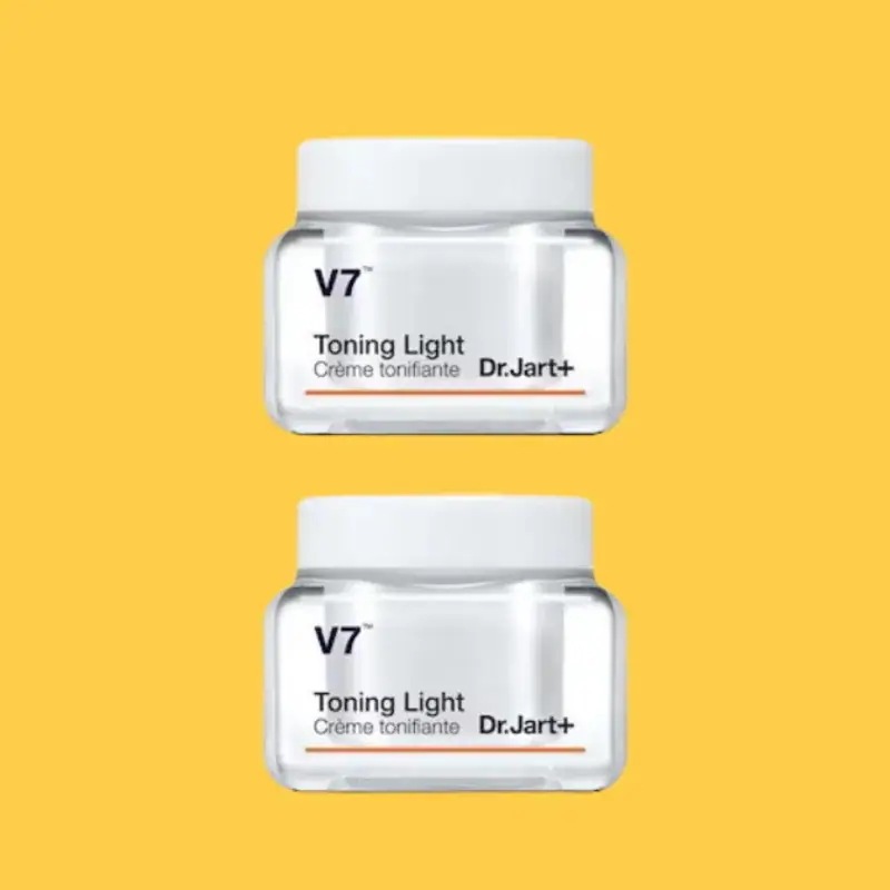 [1+1] V7 トーニング ライトクリーム 50ml + 50ml 肌トーン明るくエイジングケア！
