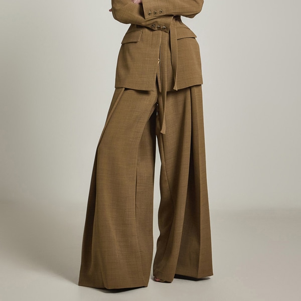 P3413 ワイド スラックス