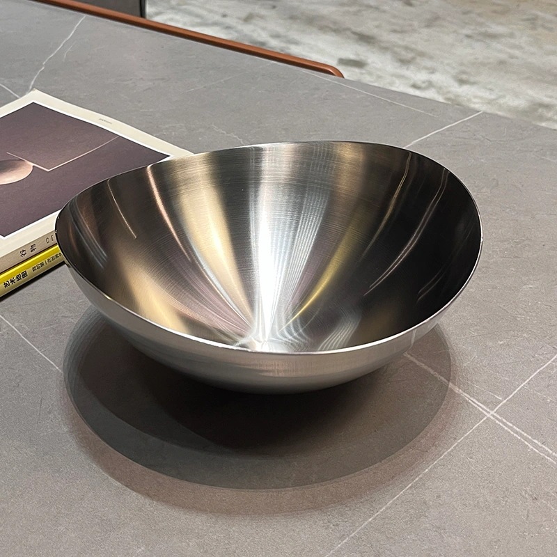 北欧高級ステンレス装飾フルーツバスケットフルーツプレートフルーツボウルサラダプレート