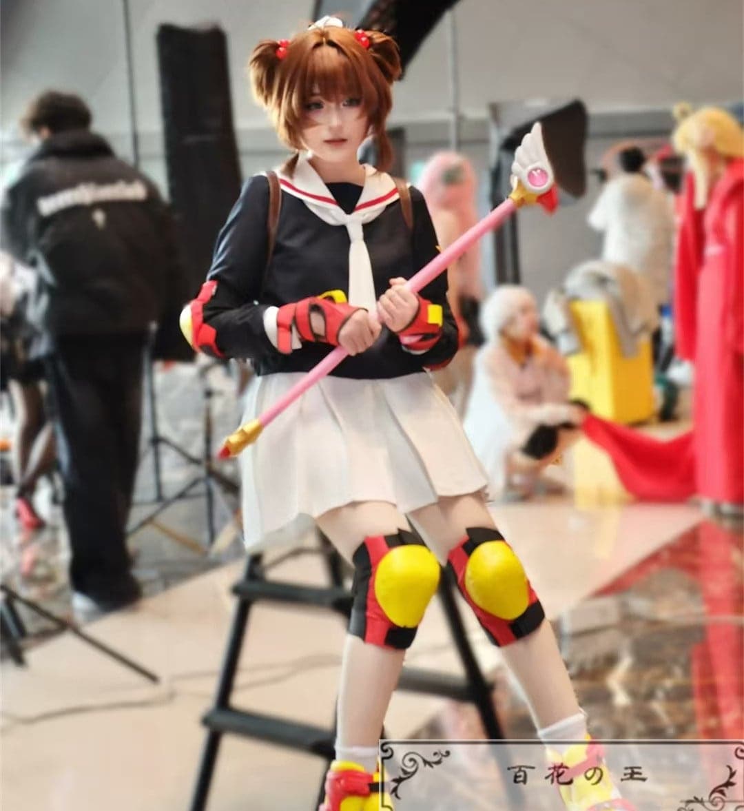 超安値挑戦! カードキャプターさくら 木之本桜 女子制服 コスプレ衣装 コスチューム