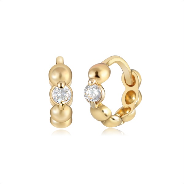 SHELL 10k 14K One Touch Piercing (ARP018)