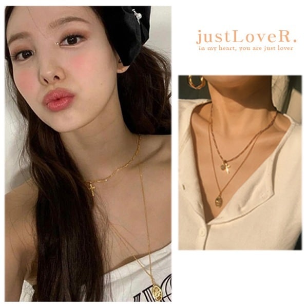 TWICE NAYEON着用 Marcel Necklace Set
