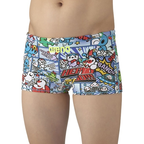 ARENA アリーナ トレーニングスパッツ ショートレッグ 水泳 水着メンズ競泳用 非公認 AS5FWM14M-RDYL