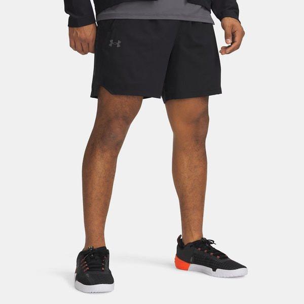 (1390054) 男性 UA バニッシュ ウーブン 6インチ グラフィック ショーツ 機能性 ハーフパンツ 7,676円