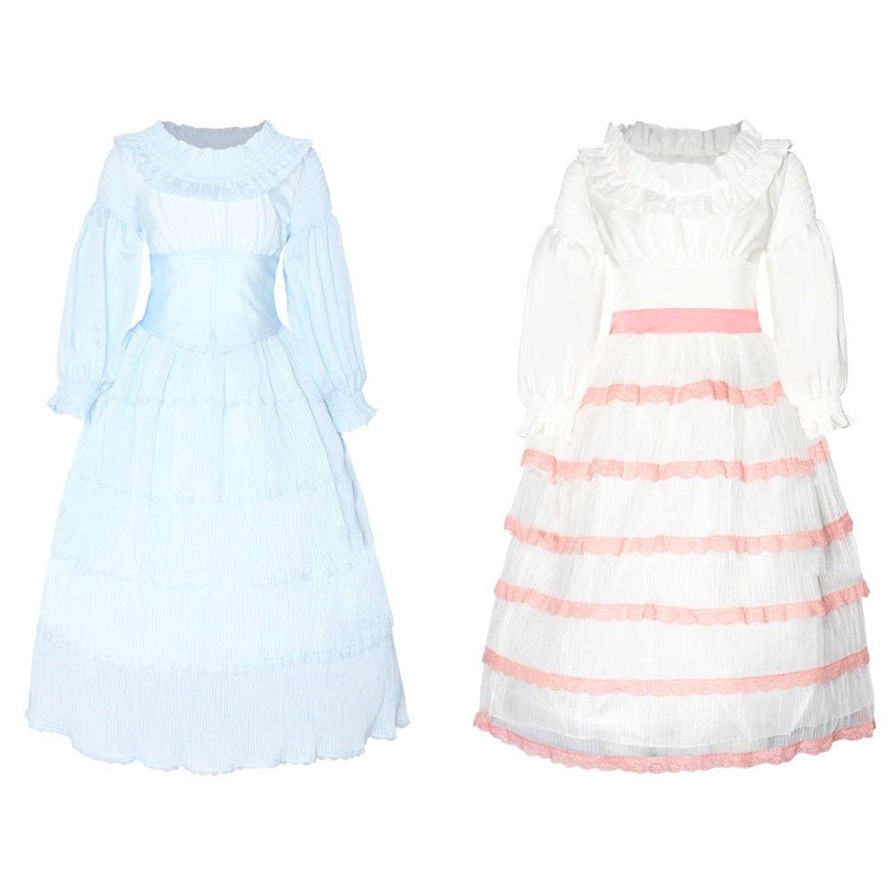 人魚姫コスプレ衣装実写版プリンセスワンピースコスプレドレス