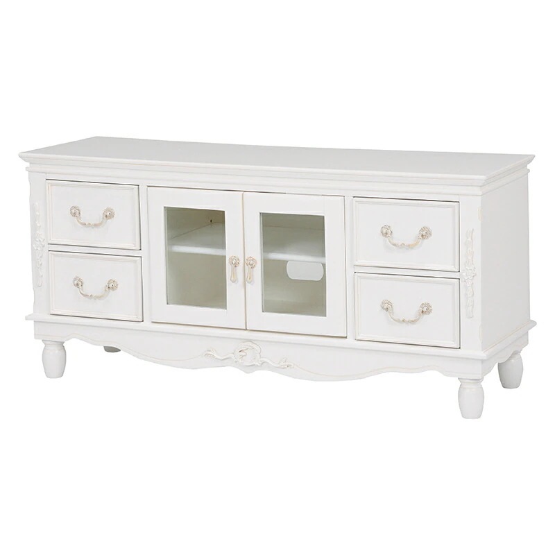 ＴＶ台　RTV-1584エレガントな彫刻が施されたアンティーク風テレビ台