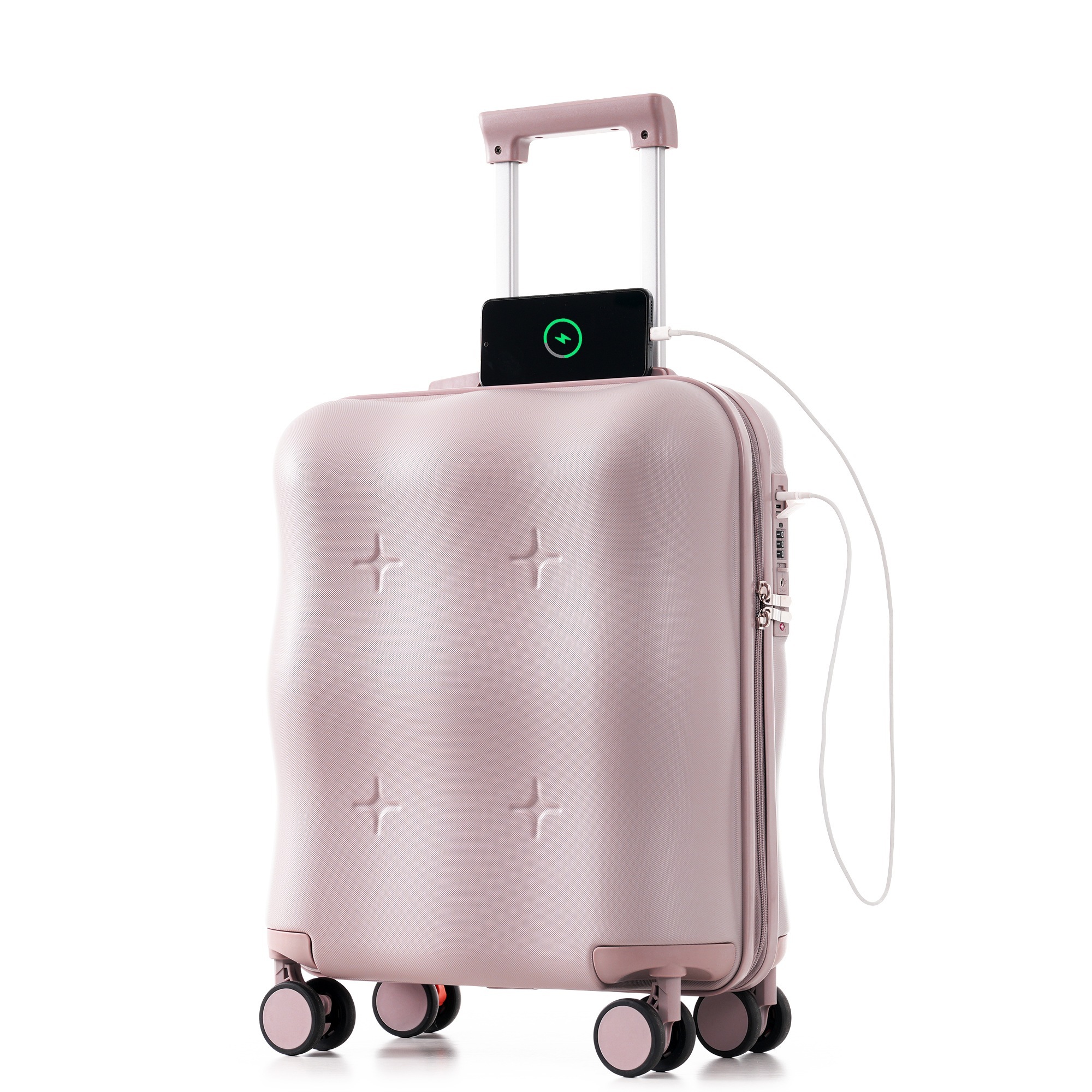 【国内発送送.料.無.料】スーツケース キャリーバッグ キャリーケース Sサイズ 小型 超軽量 ファスナー式 TSAロック搭載 フック機能付き 360度回転 旅行 おしゃれ 人気色