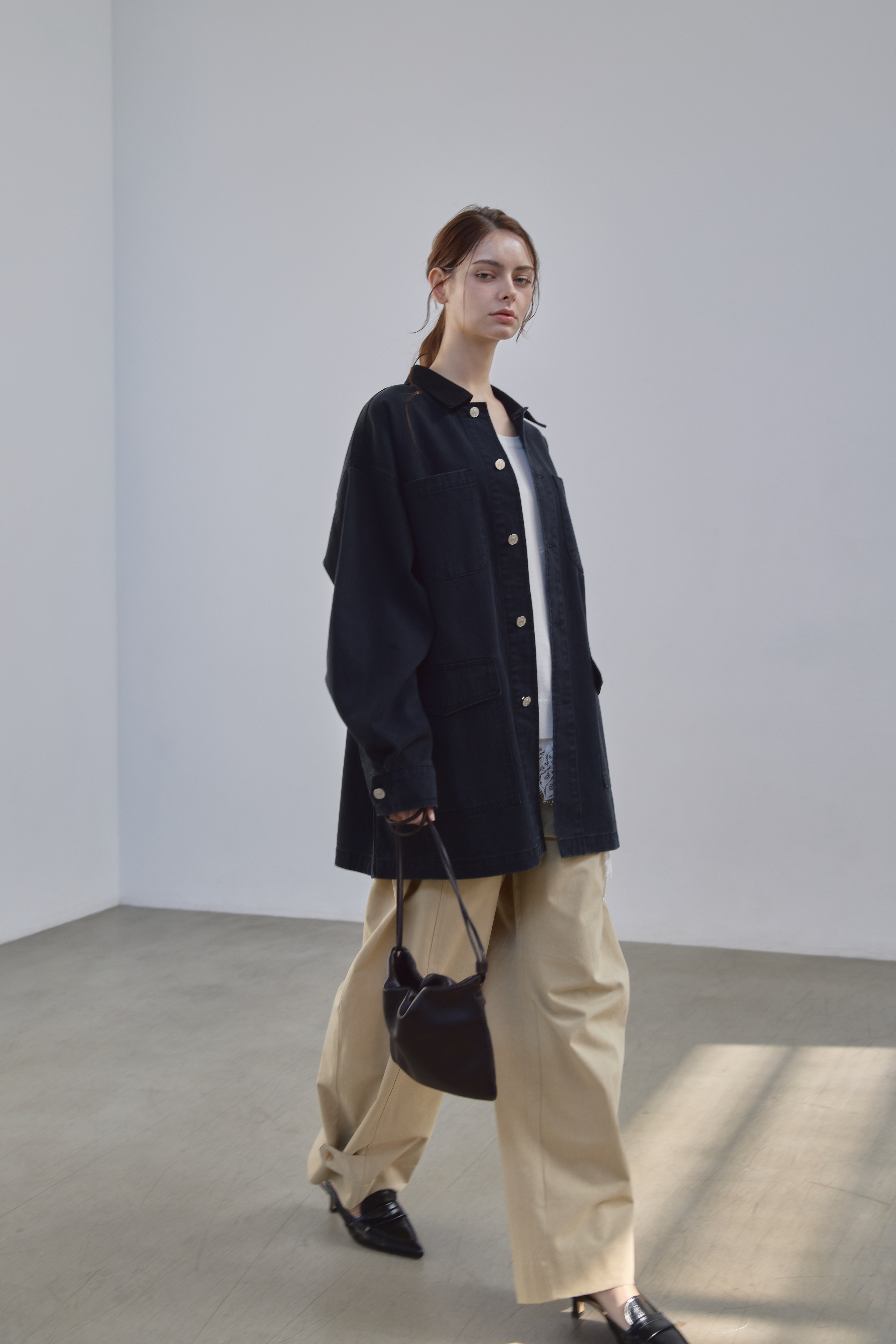 ビゾトラウザーパンツ ツーウェイ 韓国人気ファッションパンツ