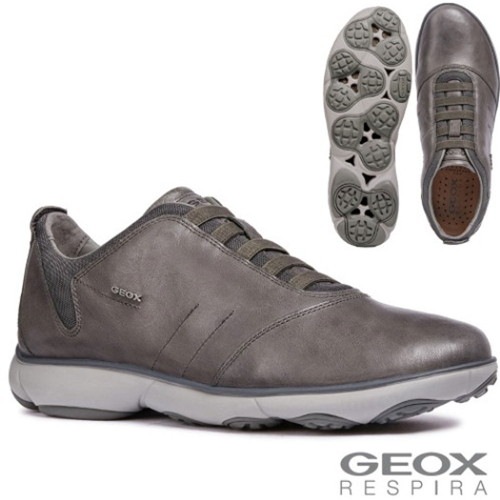 【GEOX】膜メンズM1X2D7B8F91無煙炭はいのING