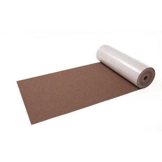 おくだけ吸着 ロングマット 60×800cm ブラウン サンコー KH-73