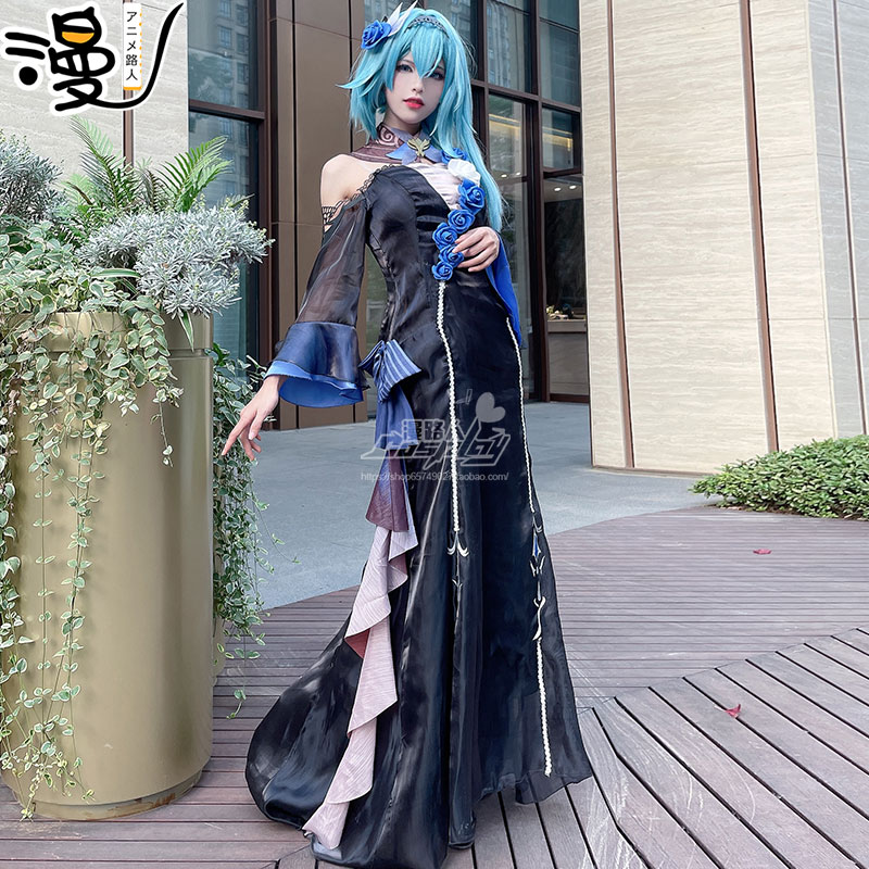 原神コスプレ浪花騎士ユーラ音楽会交響楽衣装一式コスプレ衣装ゲーム衣装一式