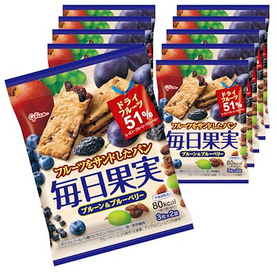 他サイト： 江崎グリコ 毎日果実 6枚×10個 栄養補助食品の商品画像