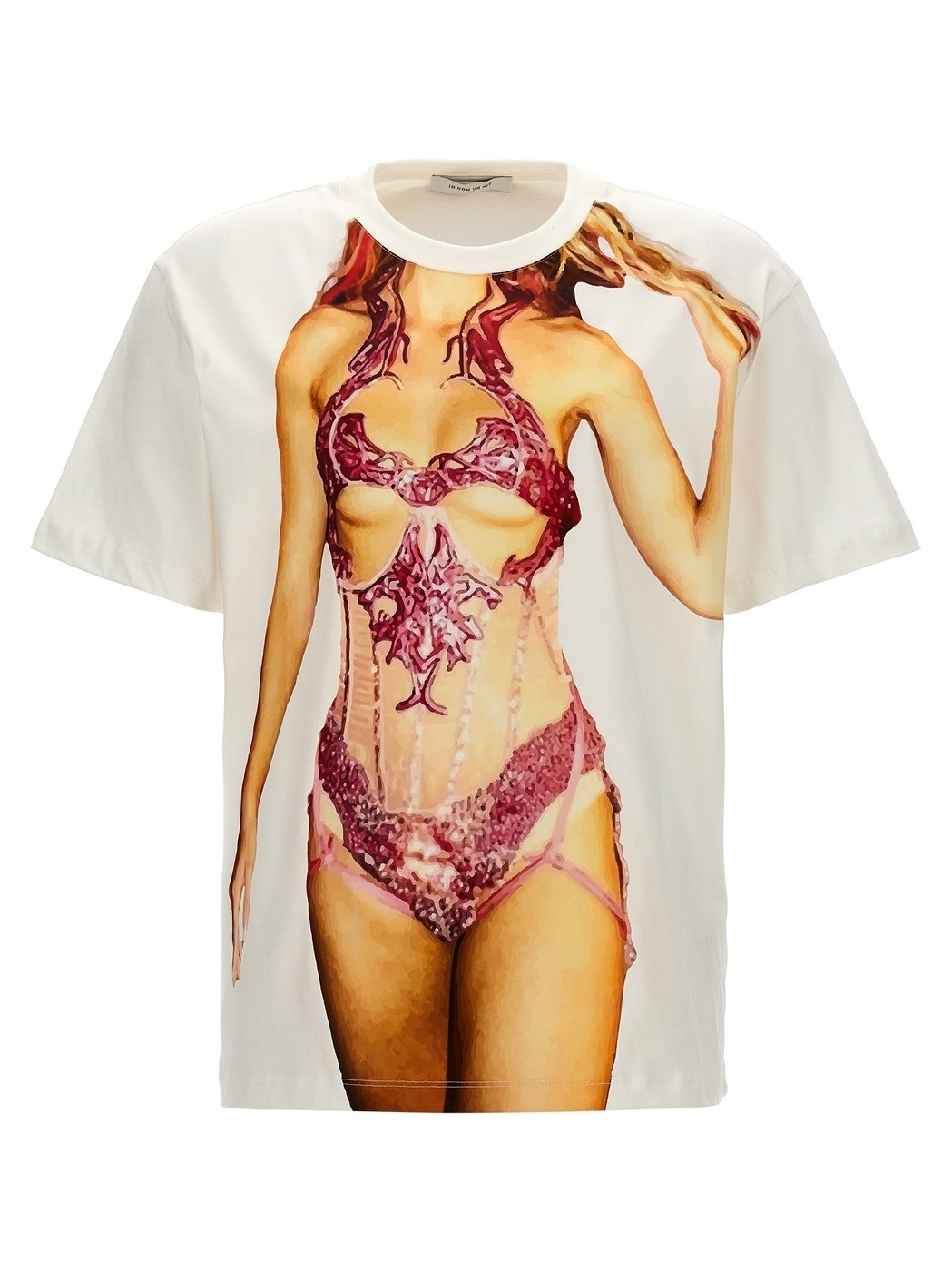 NMS24206081 ホワイト 春夏2024 Tシャツ メンズ ju