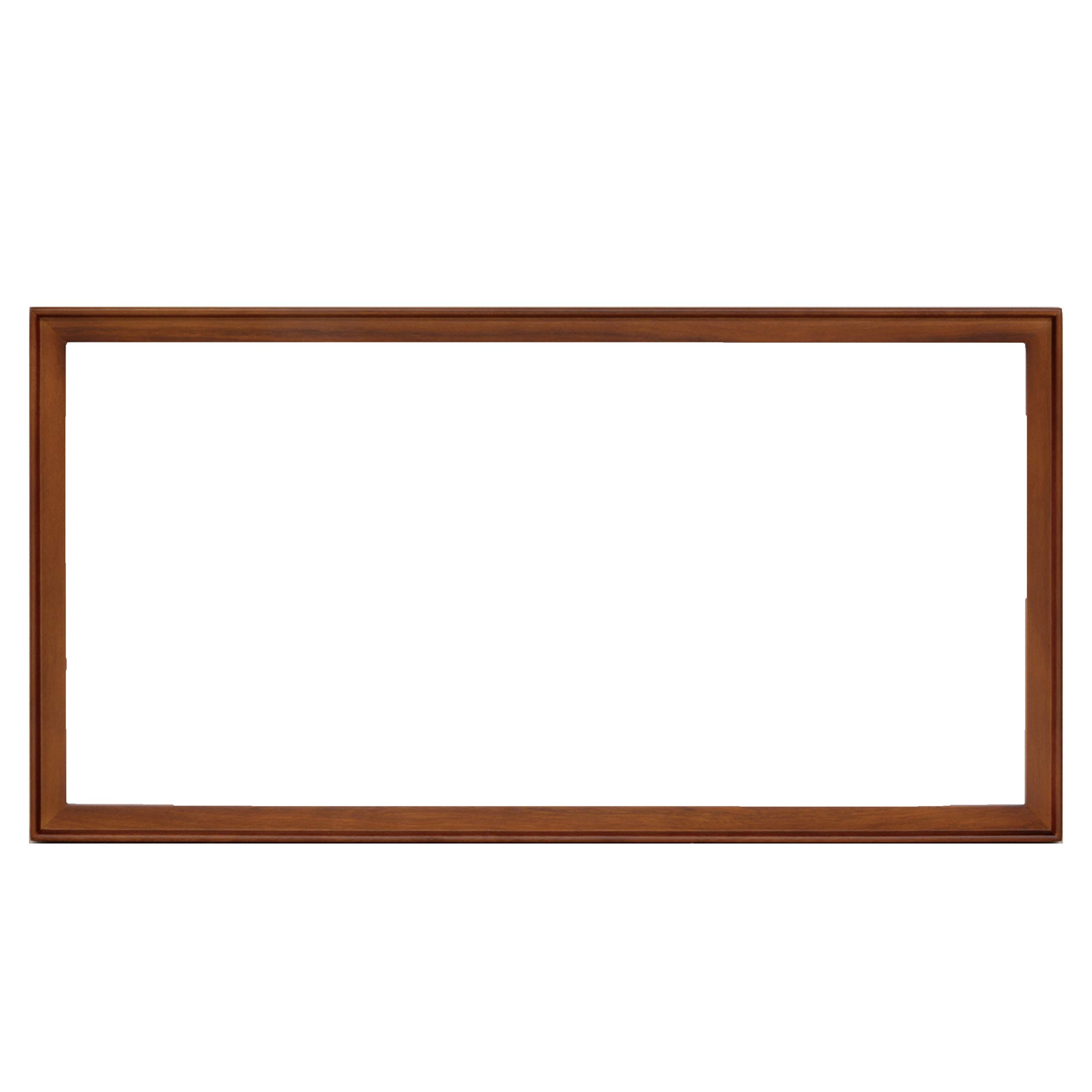 大額 横長額 600x300 ブラウン アクリル 9787 本体サイズ:626×326×23mm 素材:木製