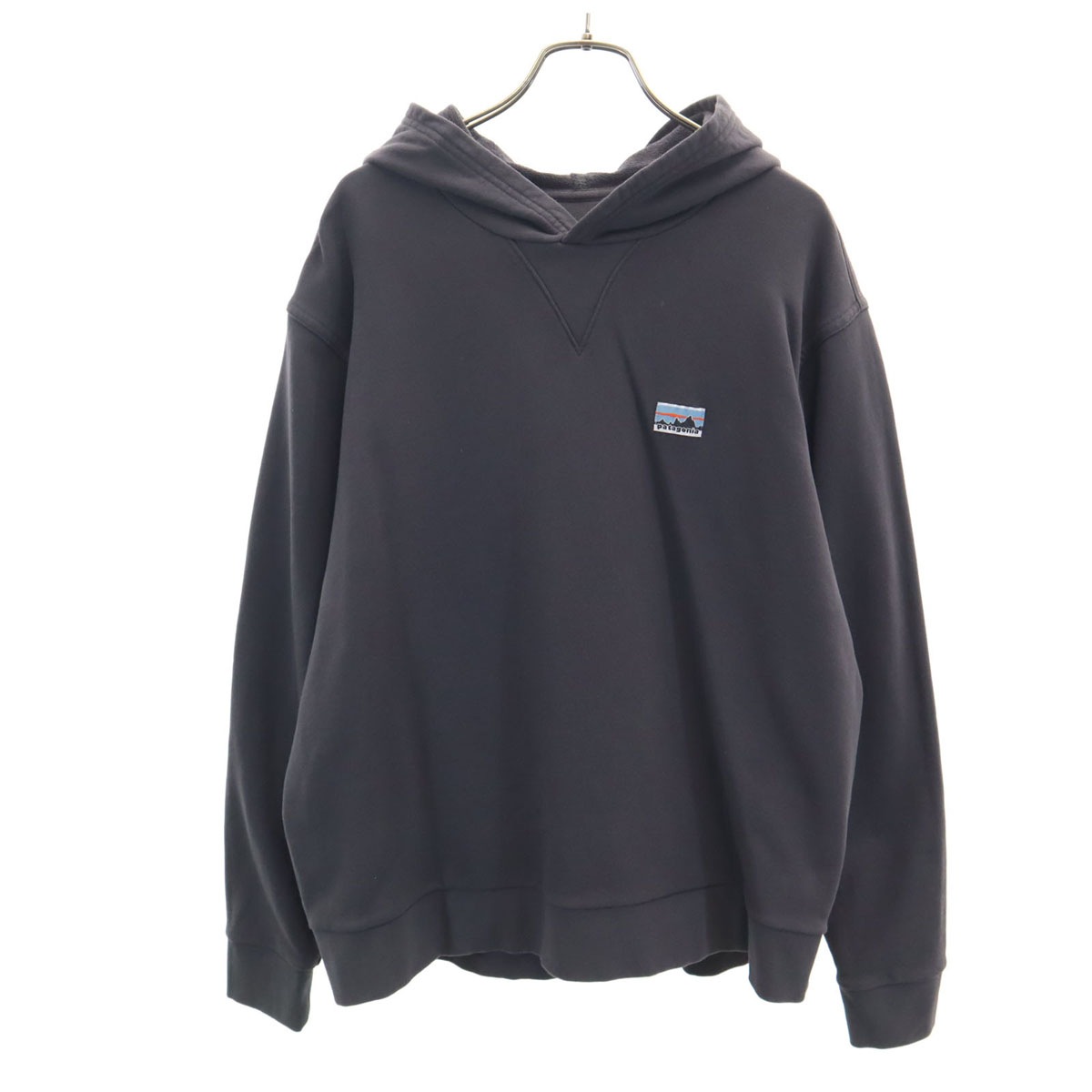 長袖 スウェットパーカー M チャコール 22770FA24 アウトドア メンズ 古着