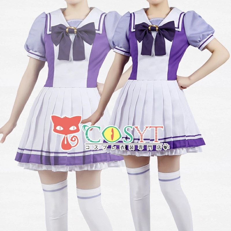ウマ娘 プリティーダービー 夏制服 全員 コスプレ衣装 セーラー服 JK制服 上下セット 学生服 半袖 フリルスカート ミニ丈 コスチューム cosplay 仮装 変装 可愛い イベント 学園祭 パー