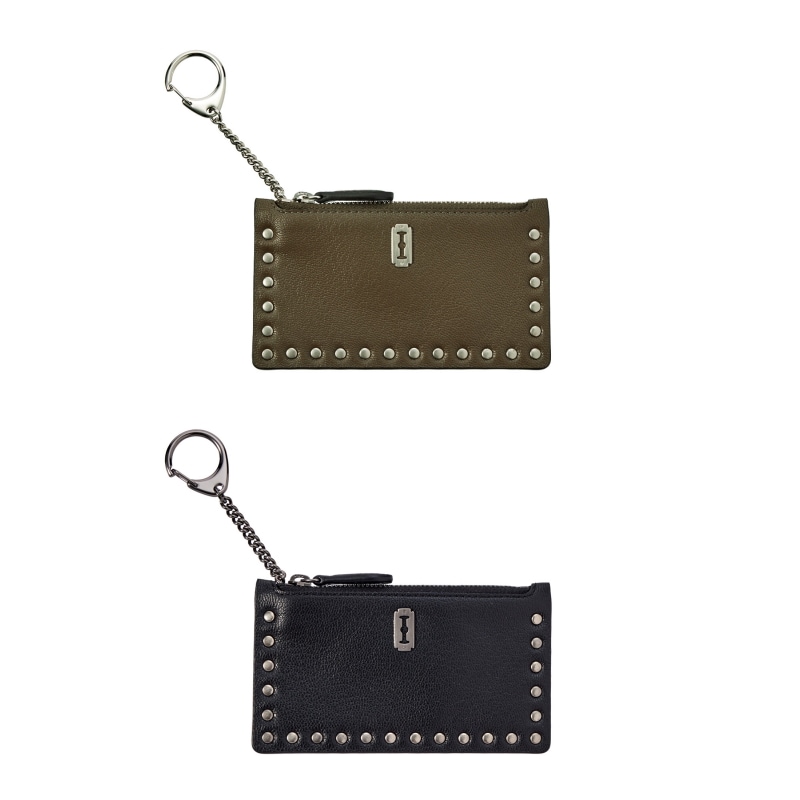 【VUNQUE】 PERFEC RIDER ZIPPER CARD WALLET : 2COLORS