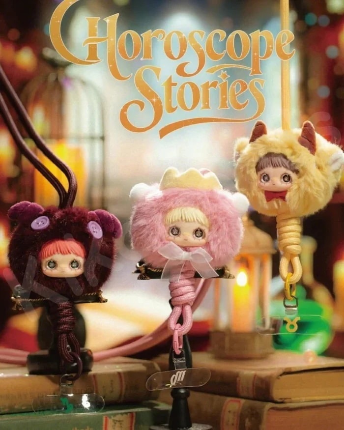 【正規品保証】MayMei 霉霉 十二星座物語シリーズ ふわふわマスコットブラインドボックス 可愛いぬいぐるみチャーム 星座をテーマにした癒し系デザインでプレゼントにもおすすめ268