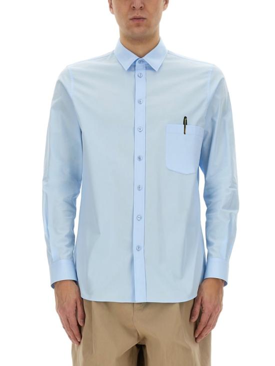 MOSCHINO Men Shirts 02390235 1293 Blue