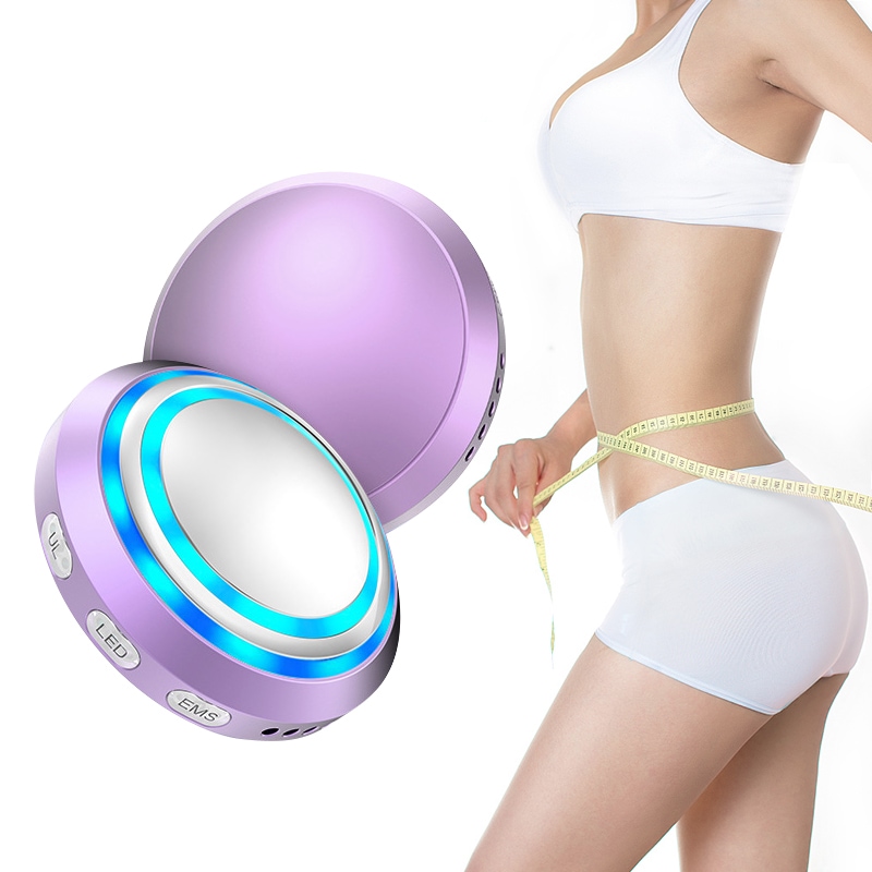 UFO 超音波痩身美顔器 EMS 脂肪燃焼 しわ取り 顔痩せ 光エステ高浸透 導入美容器