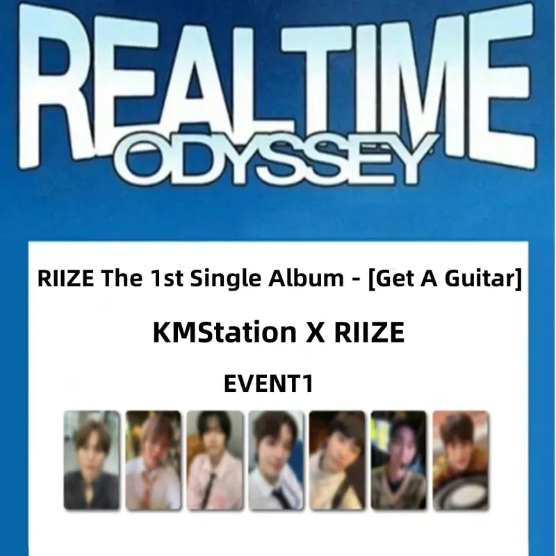 RIIZE The 1st Single Album - [Get A Guitar] KMStation 1.0特典　E1/E2 ２枚セット