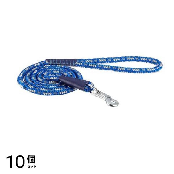 ペティオ NEWネオンリード φ10mm 小型犬用 ブルー 120cm (W57206) 10個セット