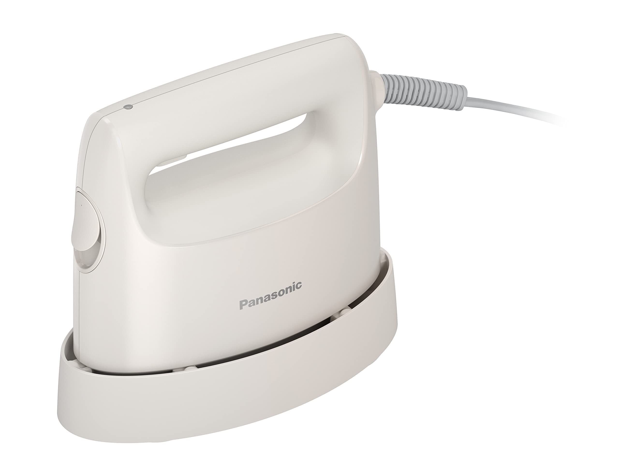 衣類スチーマー パワフルスチーム コンパクト 軽量 プレスもできる2WAY 脱臭 除菌 アイボリー NI-FS430-C