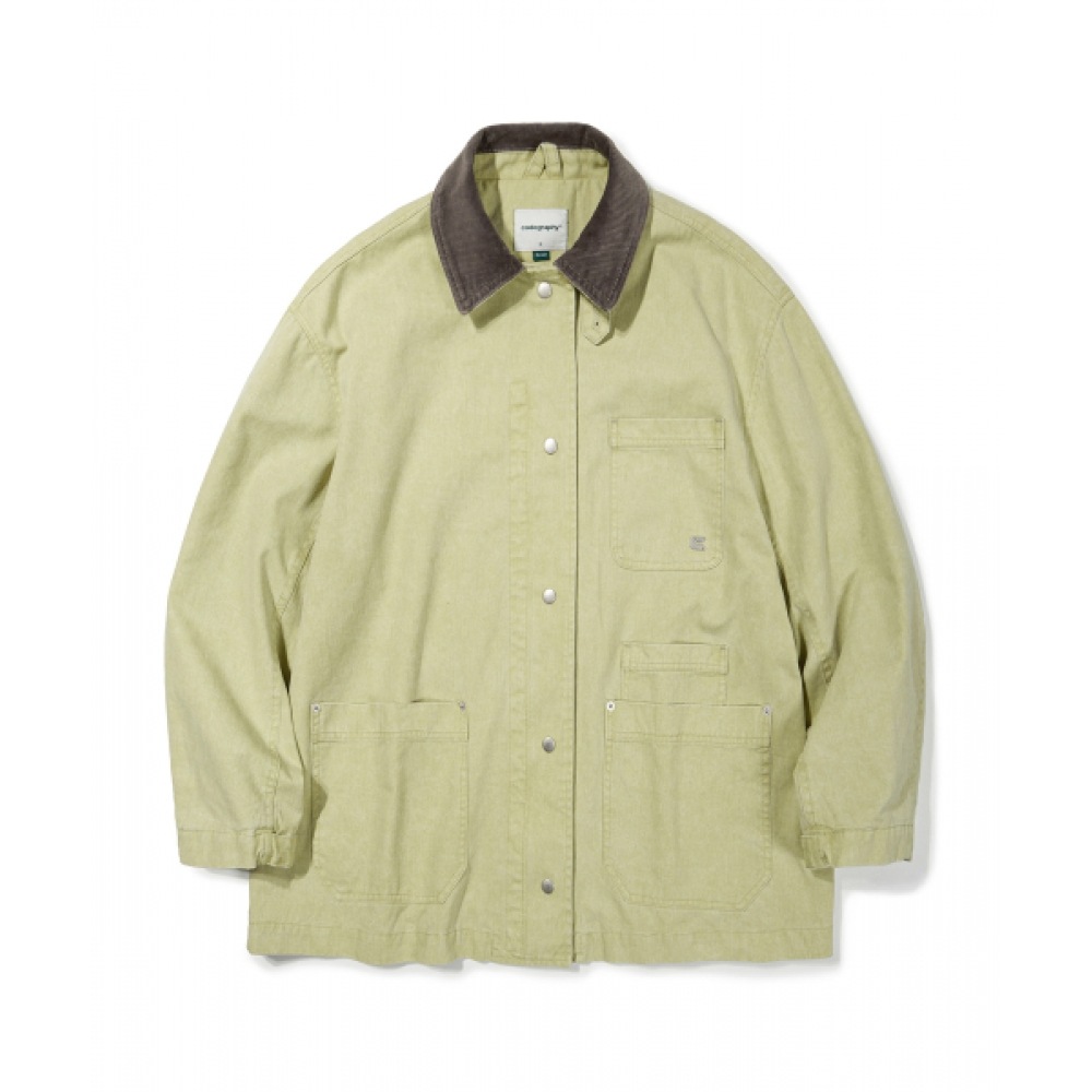 CODEGY (女性) ウォッシュ加工フレンチジャケット_イエロー 11,632円