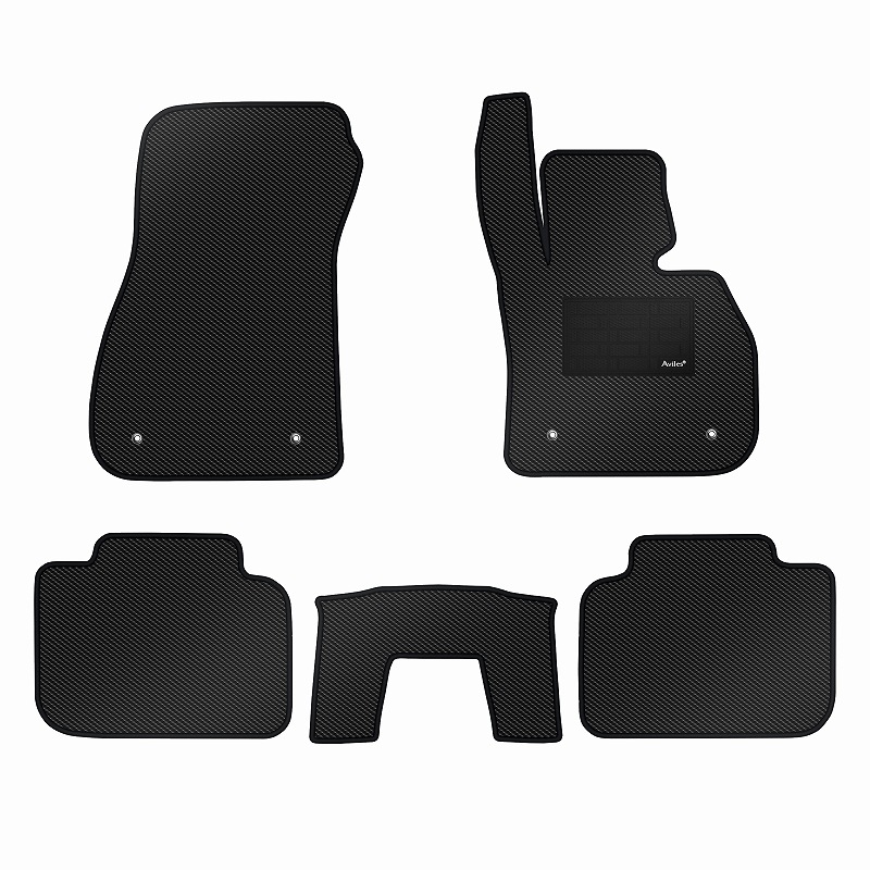 [防水マット]BMW X2 F39 右ハンドル フロアマット [カーボン柄]