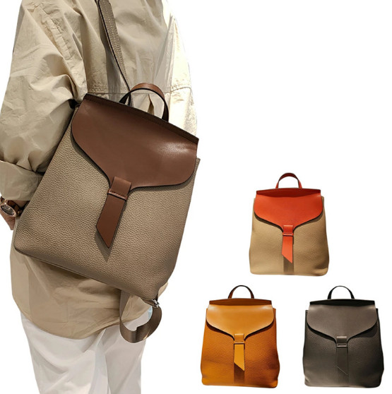 本革 リュック レディース 牛革 バッグ レザー コンパクトリュック 大人 小さめ おしゃれ バック 通勤 革 軽い 柔らかい かばん ビジネスリュック 大容量 女性 リュックサック 通学