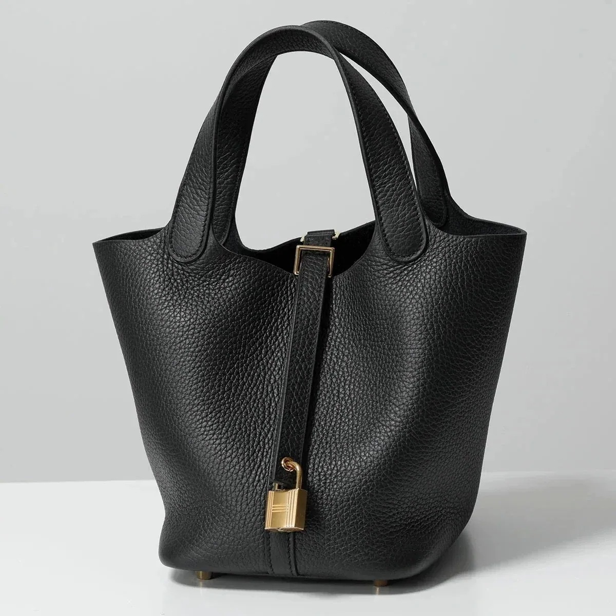 HERMES エルメス ピコタン PICOTIN LOCK PM 18 ピコタンロック H056289CC レディース トリヨンクレマンス レザー Hロゴ カデ