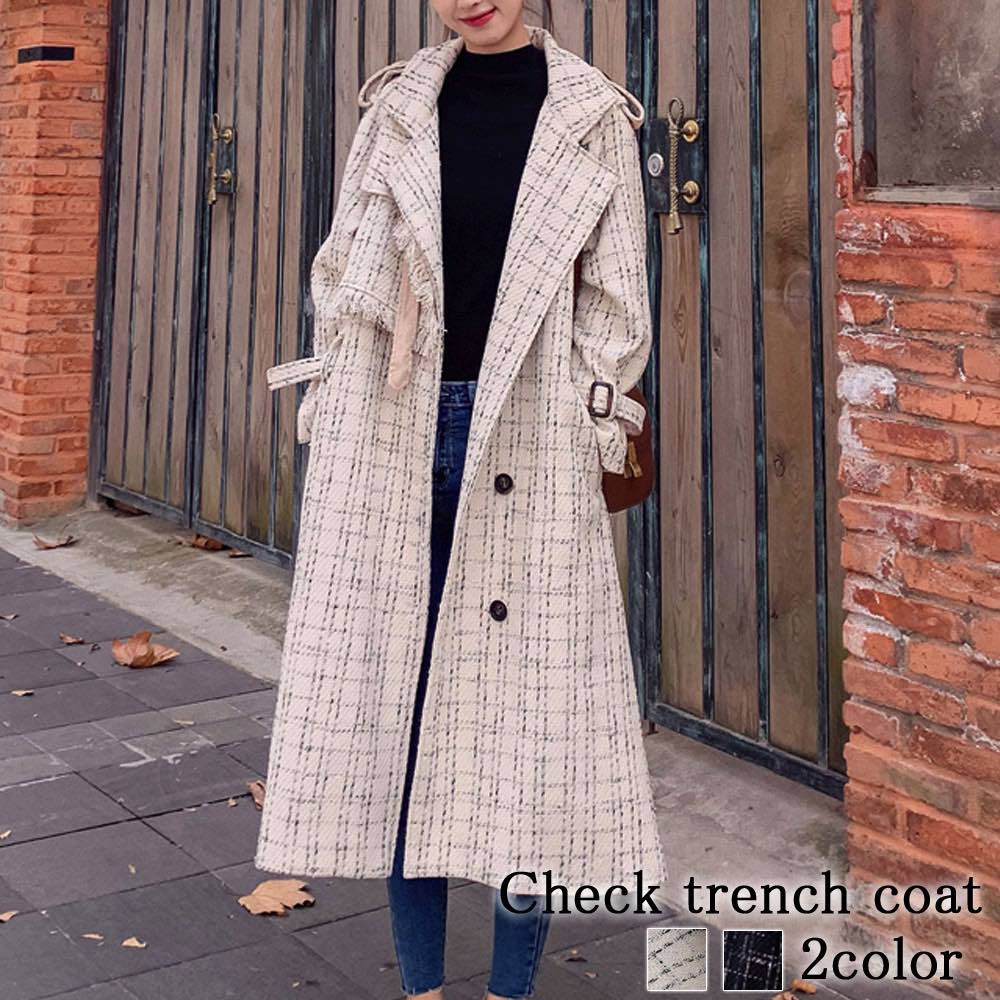チェスターコート レディース チェックトレンチコート 英国 40代 アウター 服 ダブル ショート丈 ブランド 冬 軽い 大きいサイズ ショート チェック ロングコート ロング 秋 コート キャメル