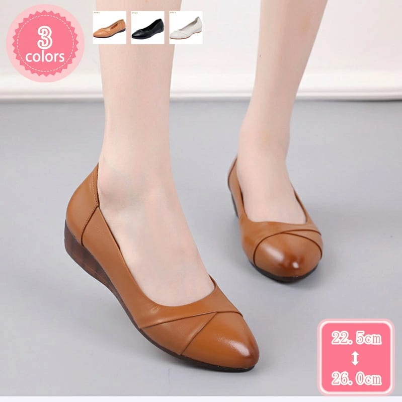 1000円OFFクーポン パンプス ポインテッドトゥ ウェッジソール レディース 通勤靴 かわいい 春 夏 秋 女性用 美脚パンプス 結婚式 フォーマル 宴会 アーモンドトゥ 美脚 厚底 コンフォート