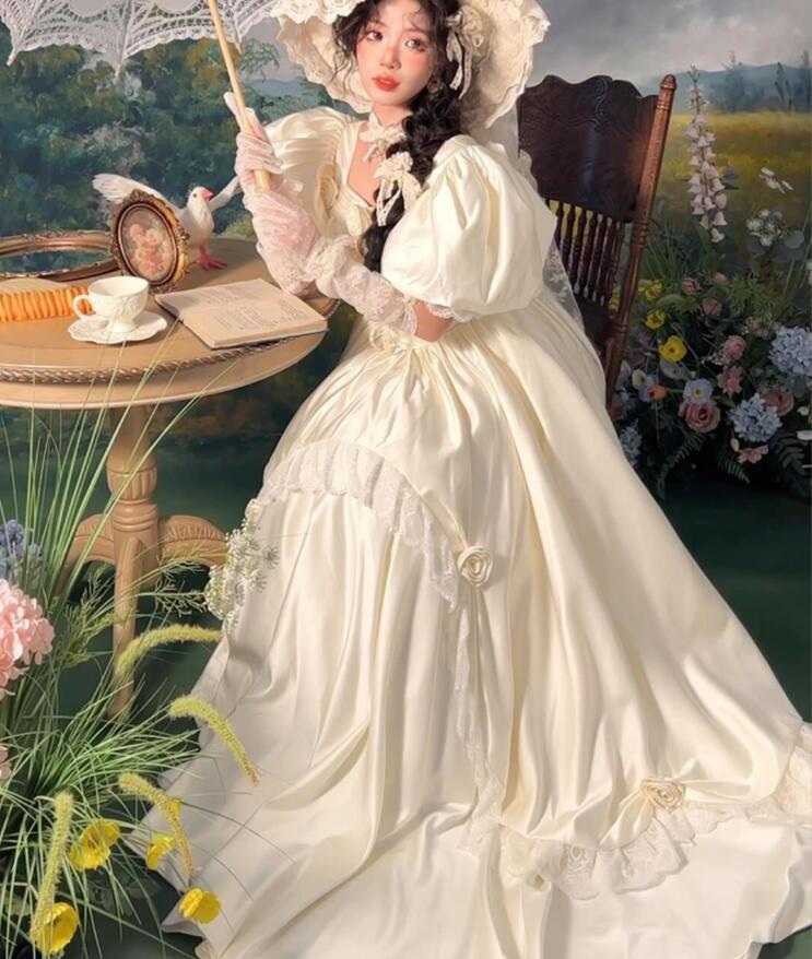 お早めに！高級感 ウェディングドレス ロングドレス 花嫁ドレス 前撮り カラードレス 同窓会 イブニングドレス 撮影用のワンピース パーティードレス お姫様ドレス セクシー 発表会 スレンダー 上品