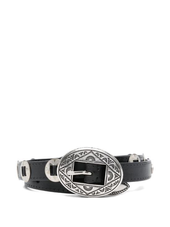GOLDEN GOOSE Women Belts GMA00819 A00082590100 Black