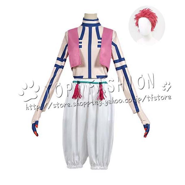 【品質良い 大好評中】コスチューム 　風 猗窩座 コスプレ衣装 ウィッグ cosplay コスチューム ハロウィン クリスマス